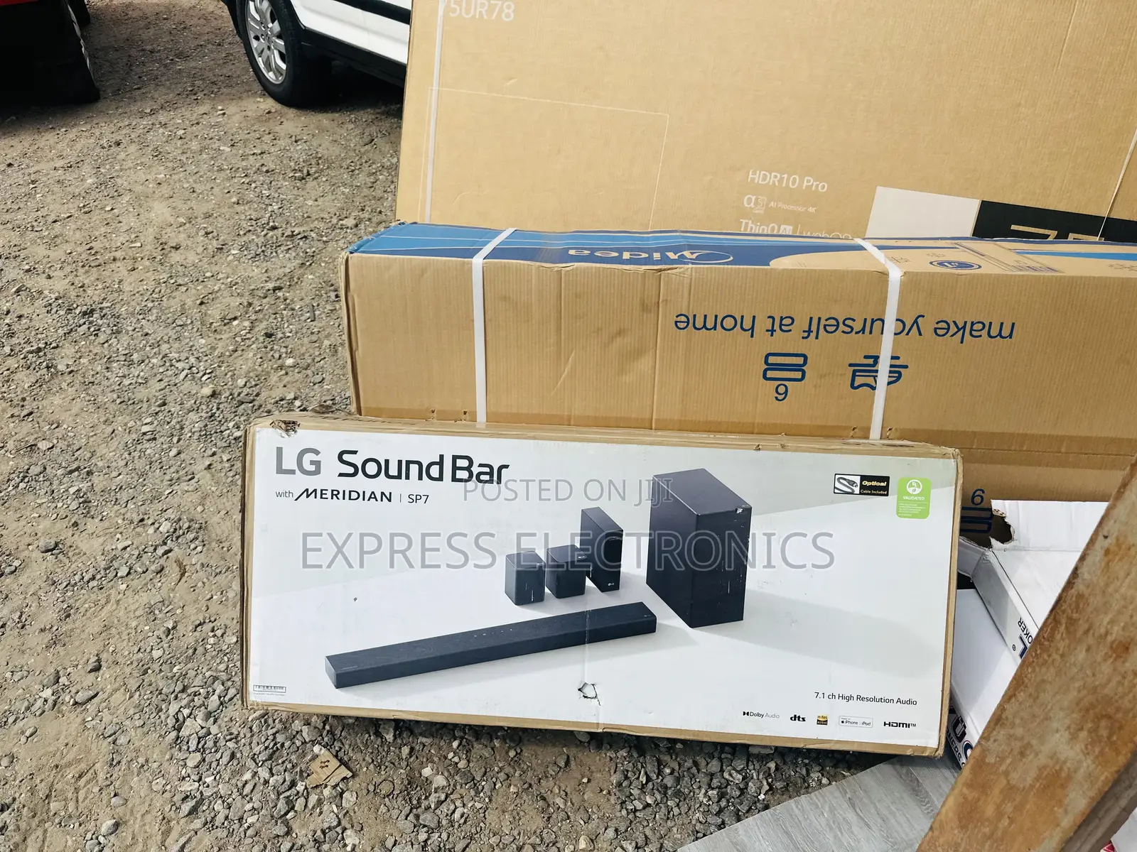 SP7R Wireless Woofer Soundbar Lg