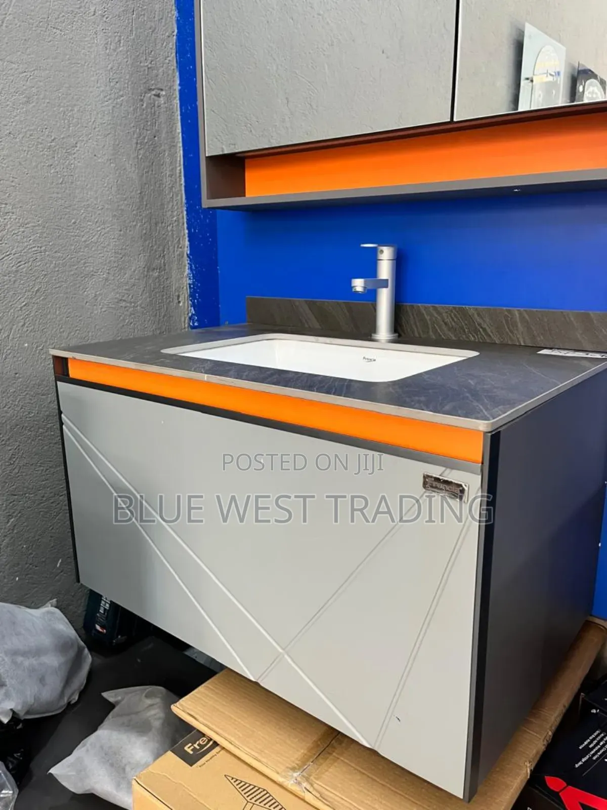Frencia Wall Hung Cabinet Basin
