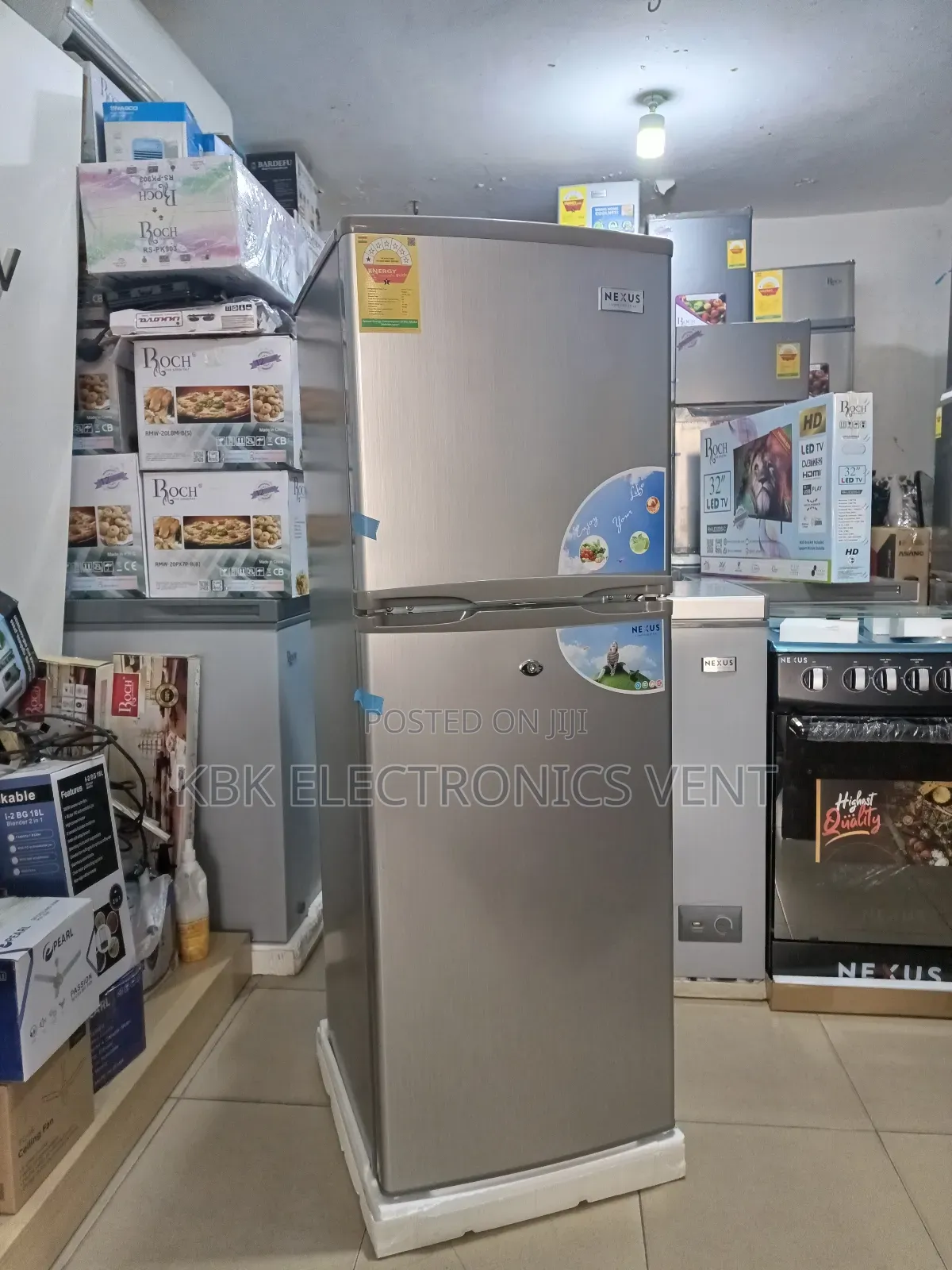 Nexus 140ltr Double Door Refrigerator