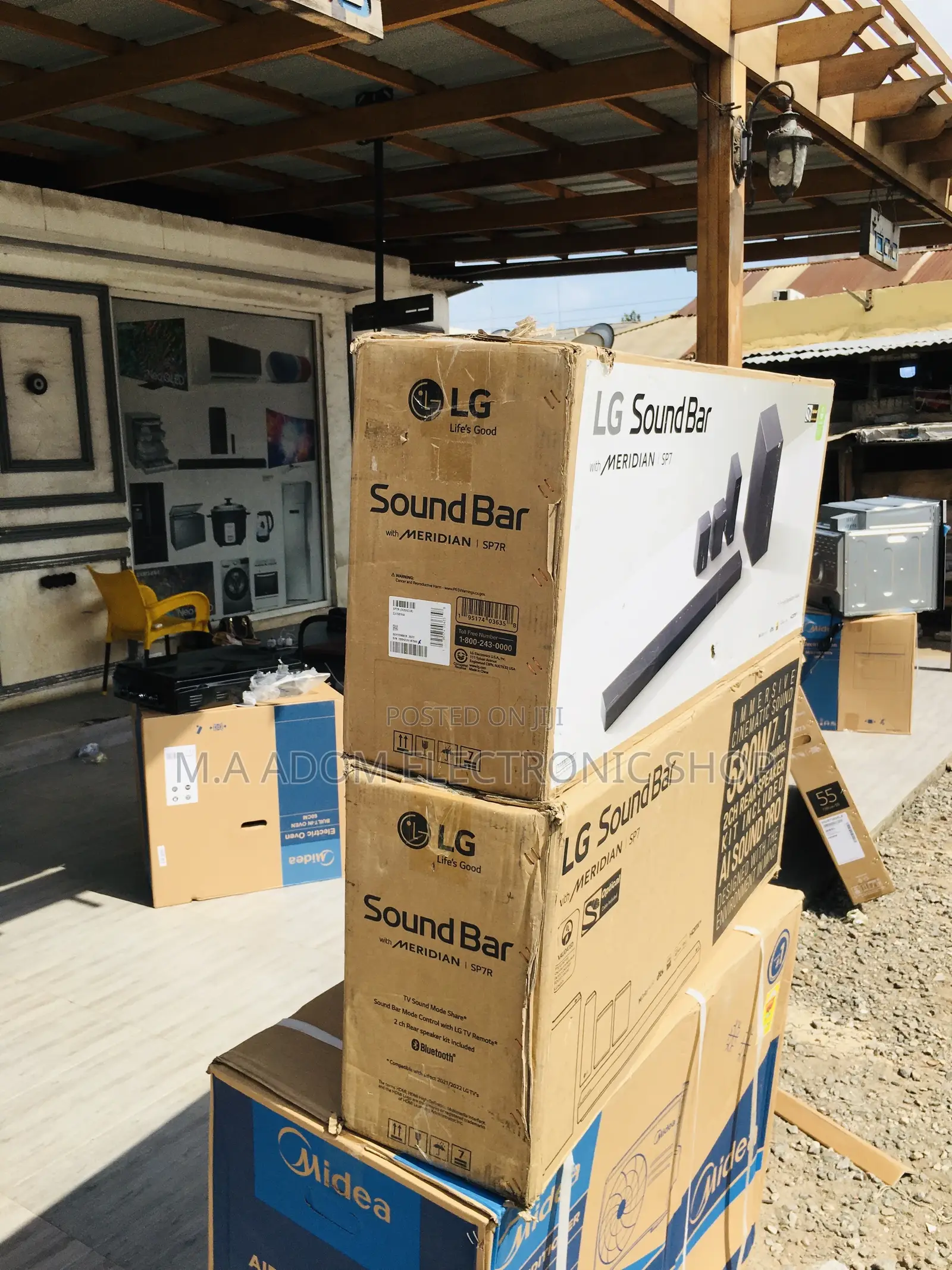 Lg 580watts 7.1 Ch Sound Bar System