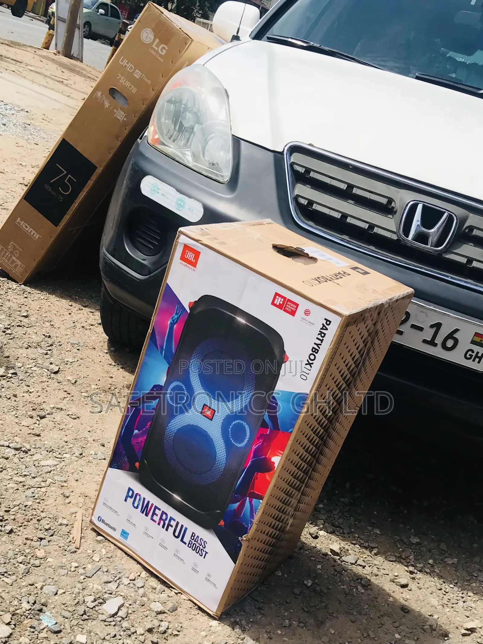 Quality (Black) JBL Bluetooth Party Box 110 Speakers 