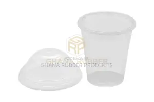 Disposable Plastic Cups 300cc + Domed Lids (1500pcs)