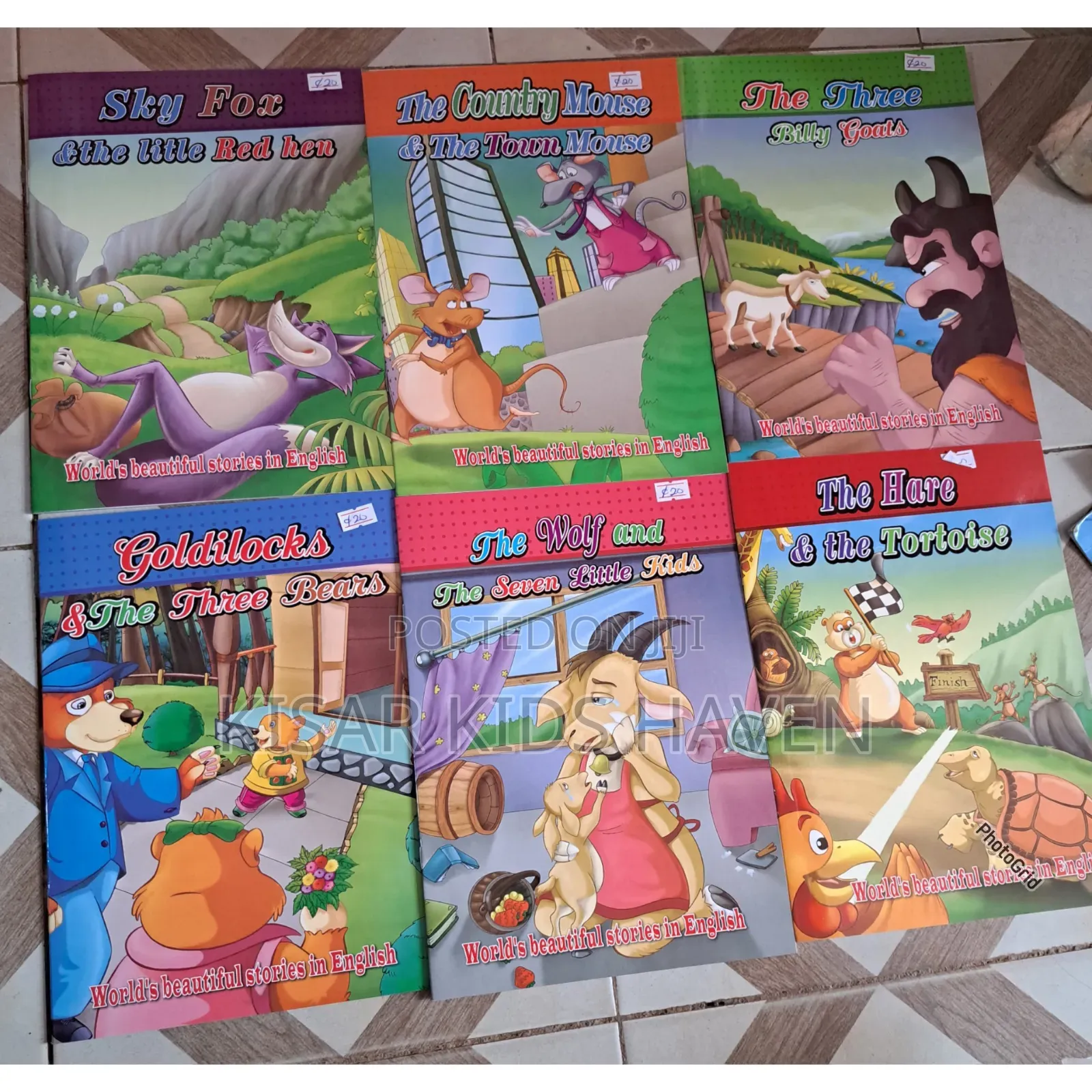Simple Words Story Books