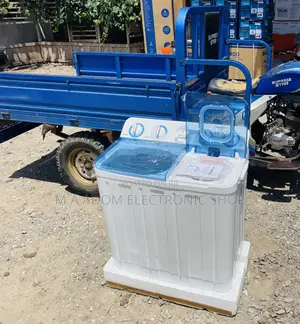 Latest and Classic Nasco 7kg Semi-Auto Washing Machine.
