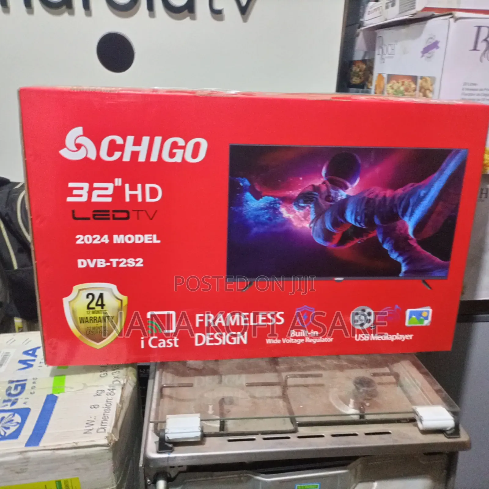 Chigo 32inch Tv Digital Satellite Tv I Cast