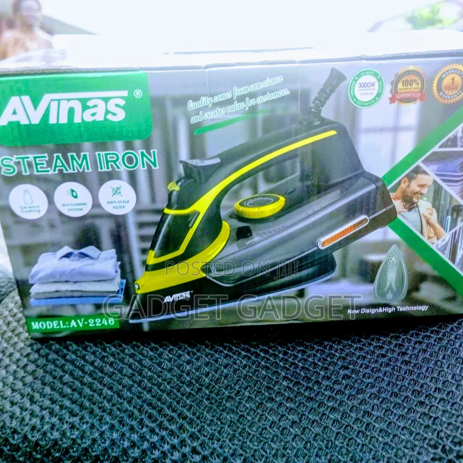 Avinas Steam Iron (3000w)
