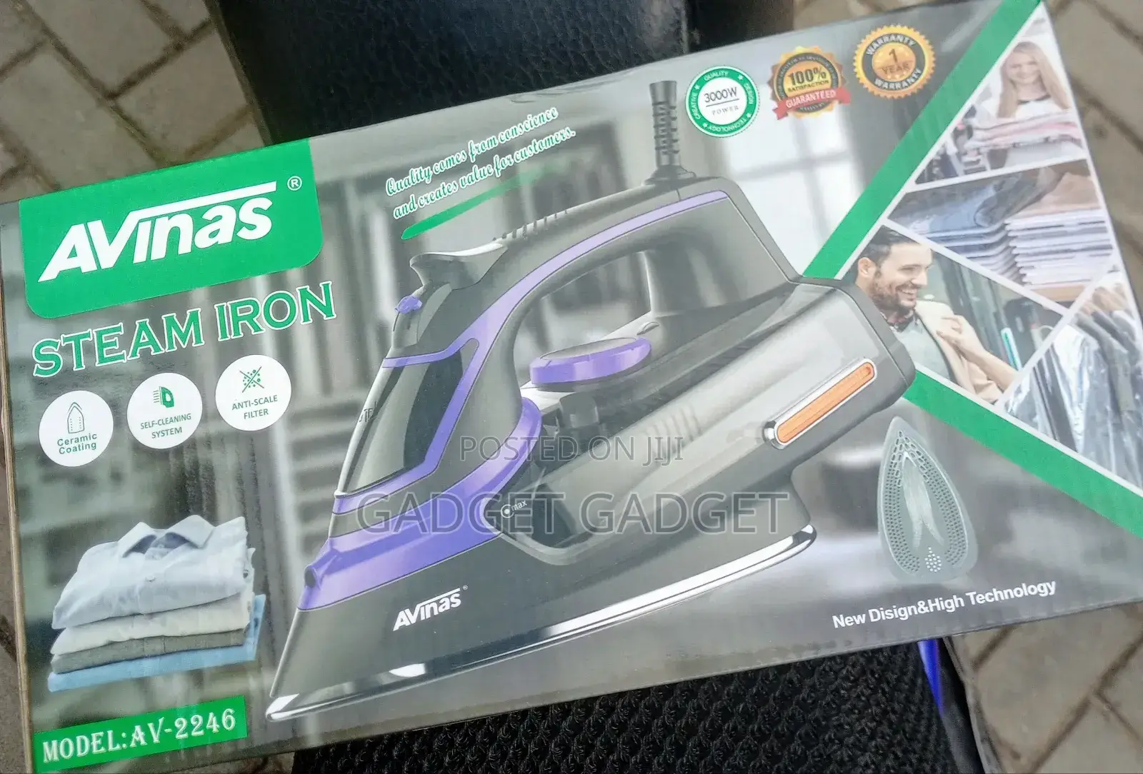 Avinas Steam Iron (3000w)