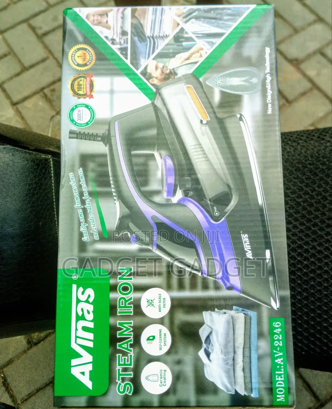 Avinas Steam Iron (3000w)