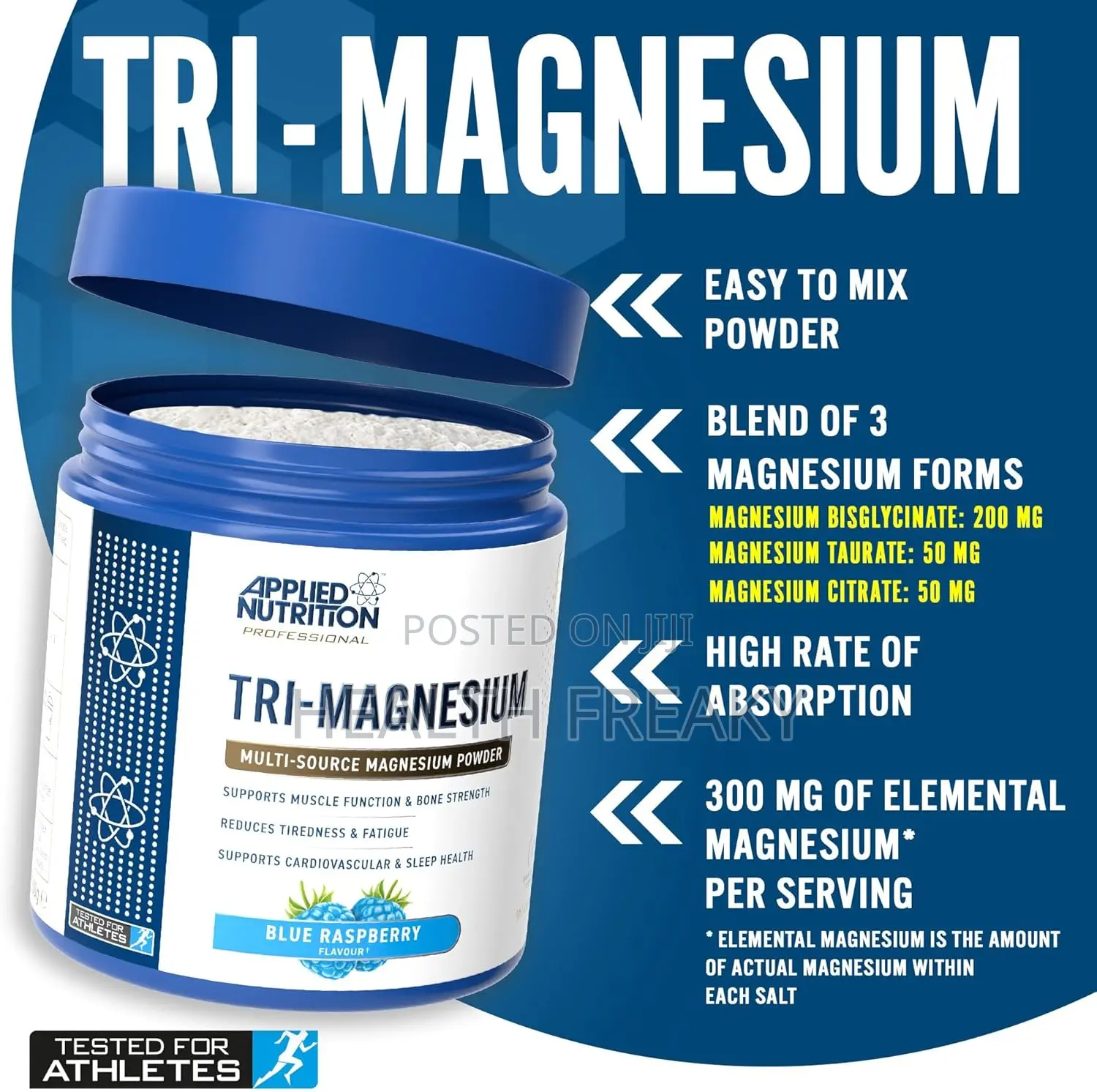 Tri-Magnesium Powder Bone Sleep Health