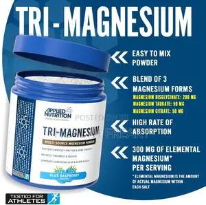 Tri-Magnesium Powder Bone Sleep Health