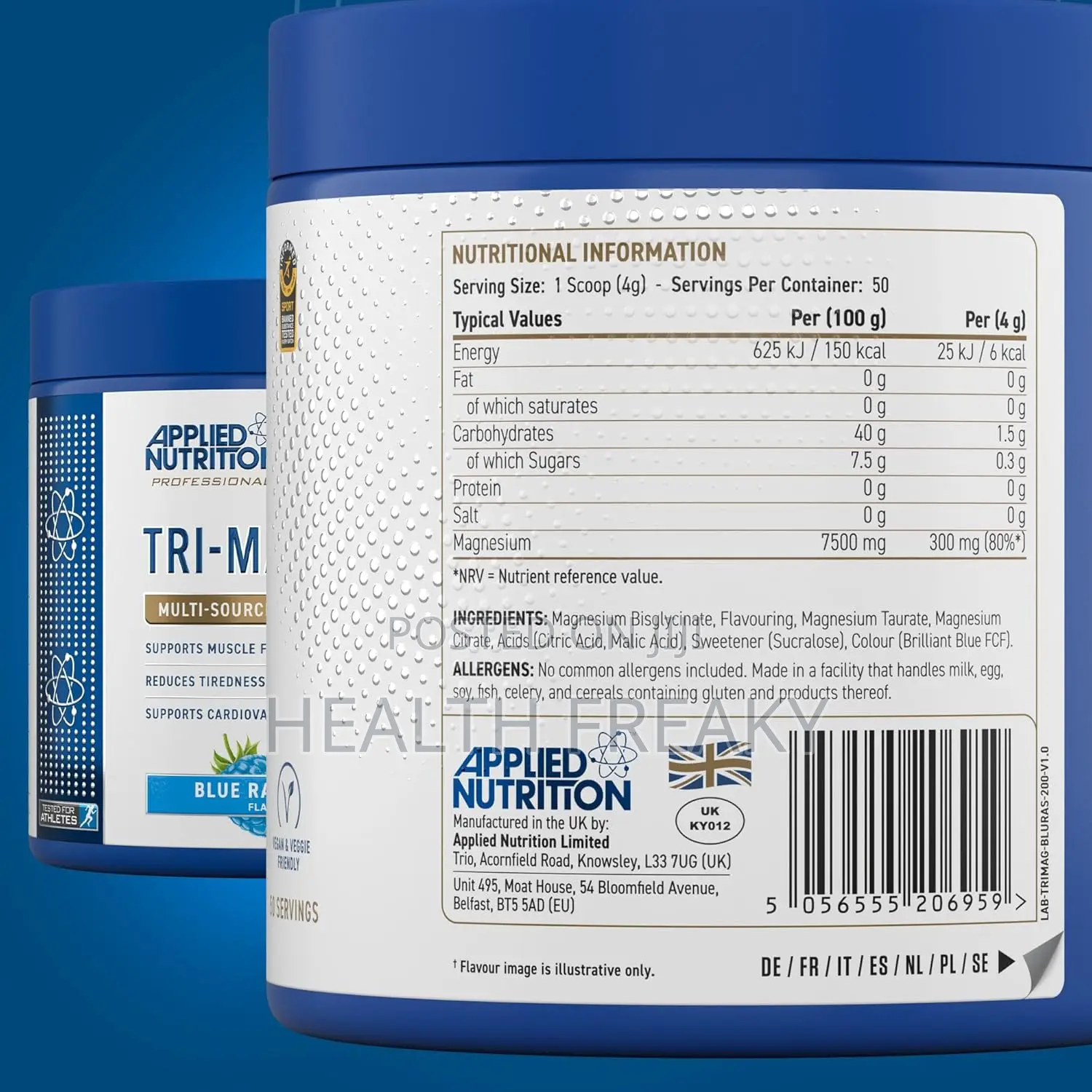 Tri-Magnesium Powder Bone Sleep Health