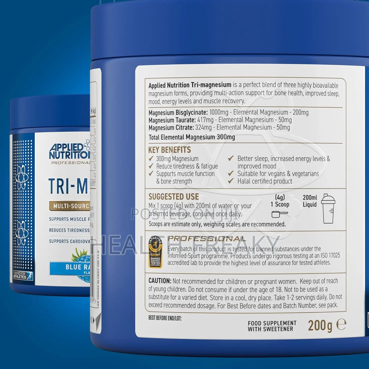 Tri-Magnesium Powder Bone Sleep Health