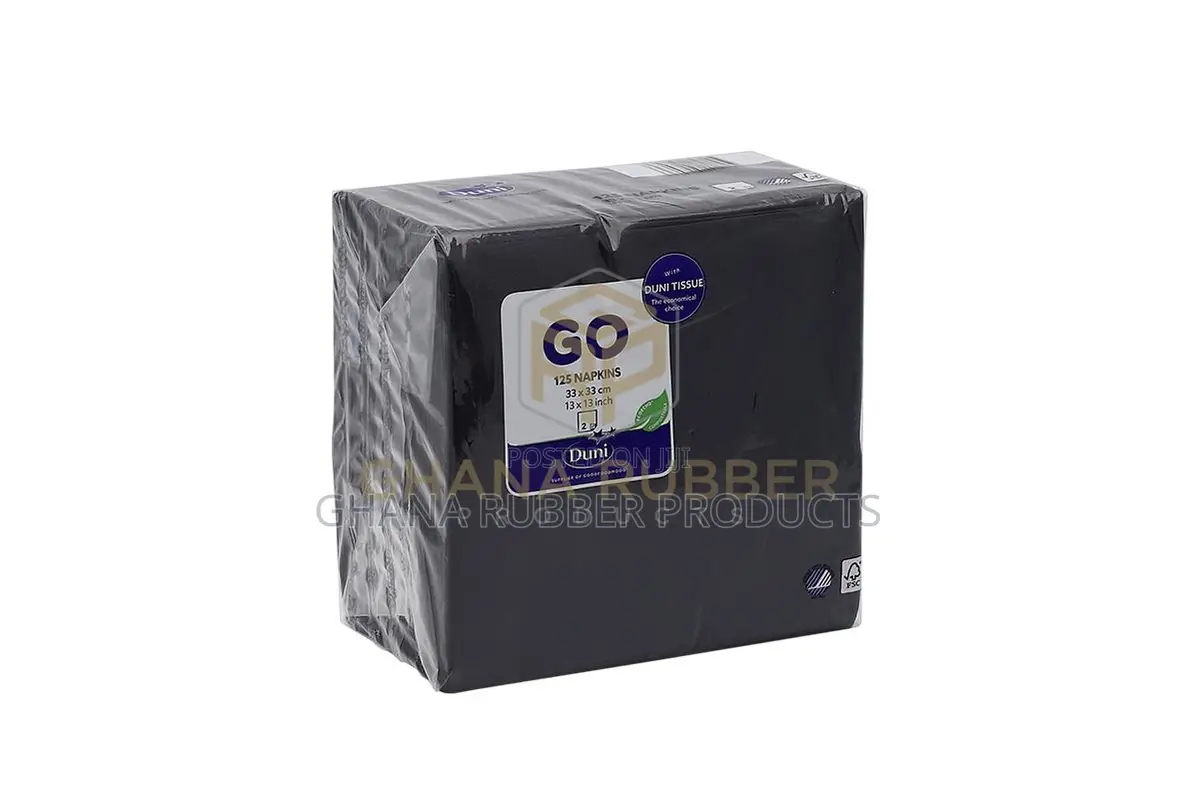 Duni Luxury Napkins Black (16 Packets)