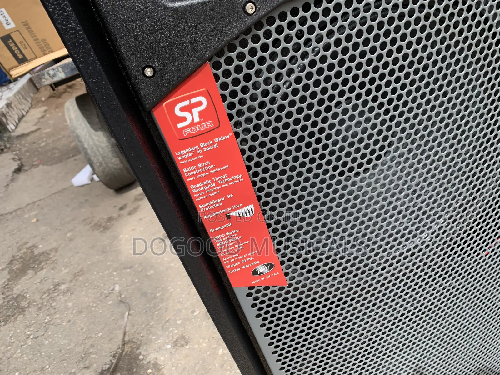 Peavey Sp-Four 2000watt 15”Double Full Range Speaker(Pair)