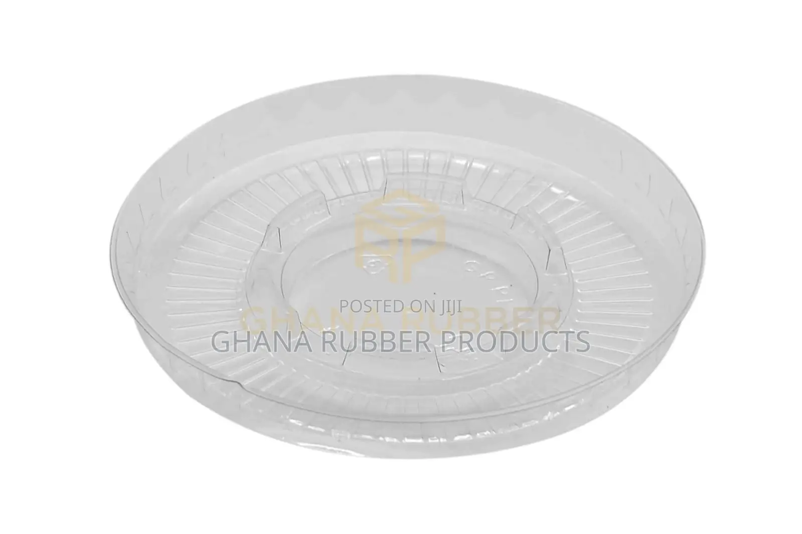 Flat Lids With No Hole Transparent Small Size (1500pcs)