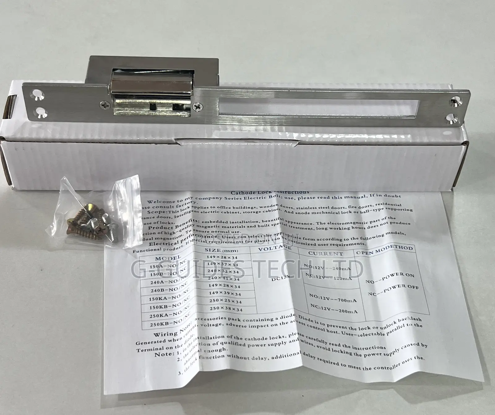 Electric Strike Door Lock 12v