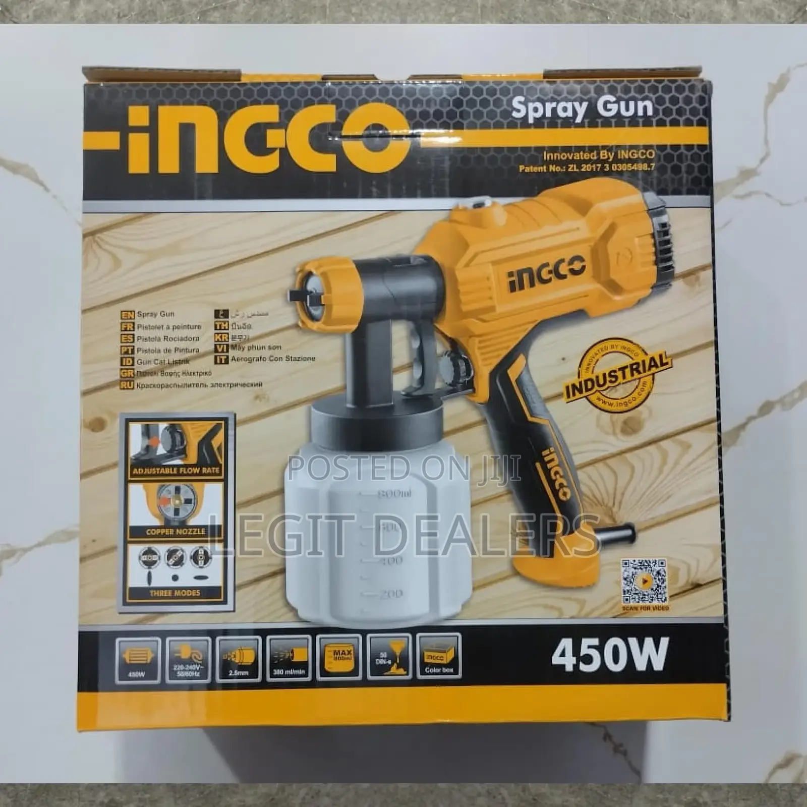 New Ingco Spray Gun 450watts