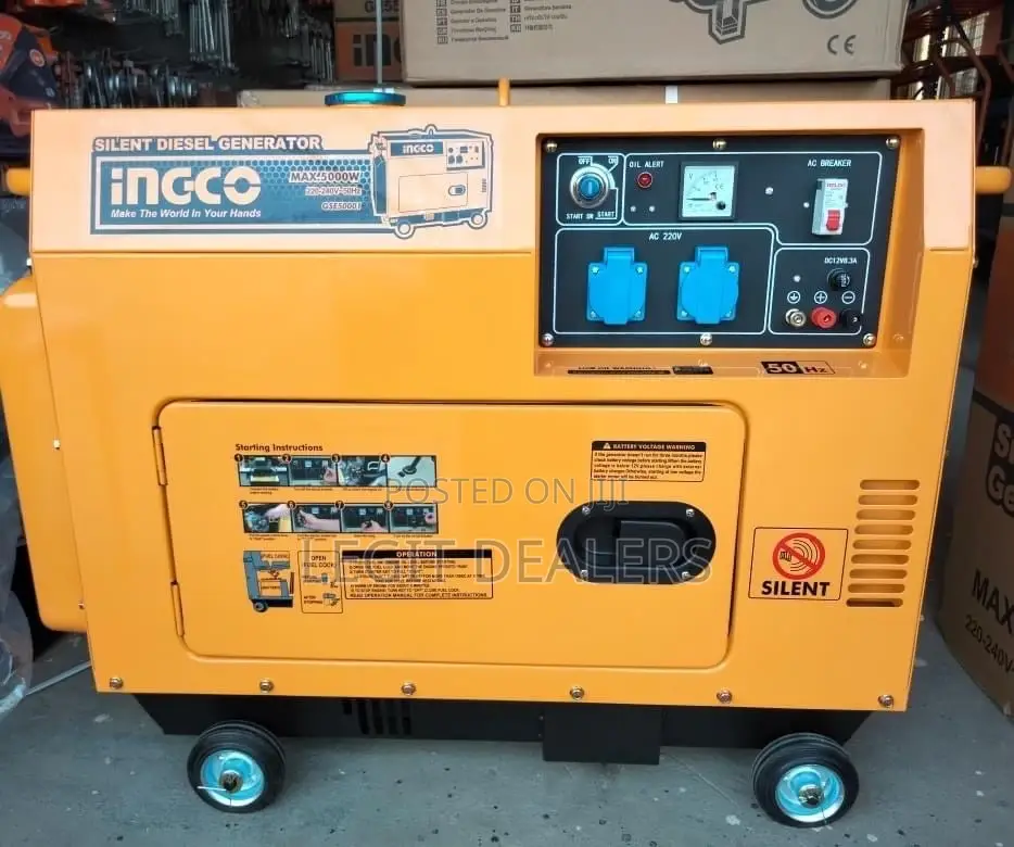 New 5kva Silent Diesel Generation