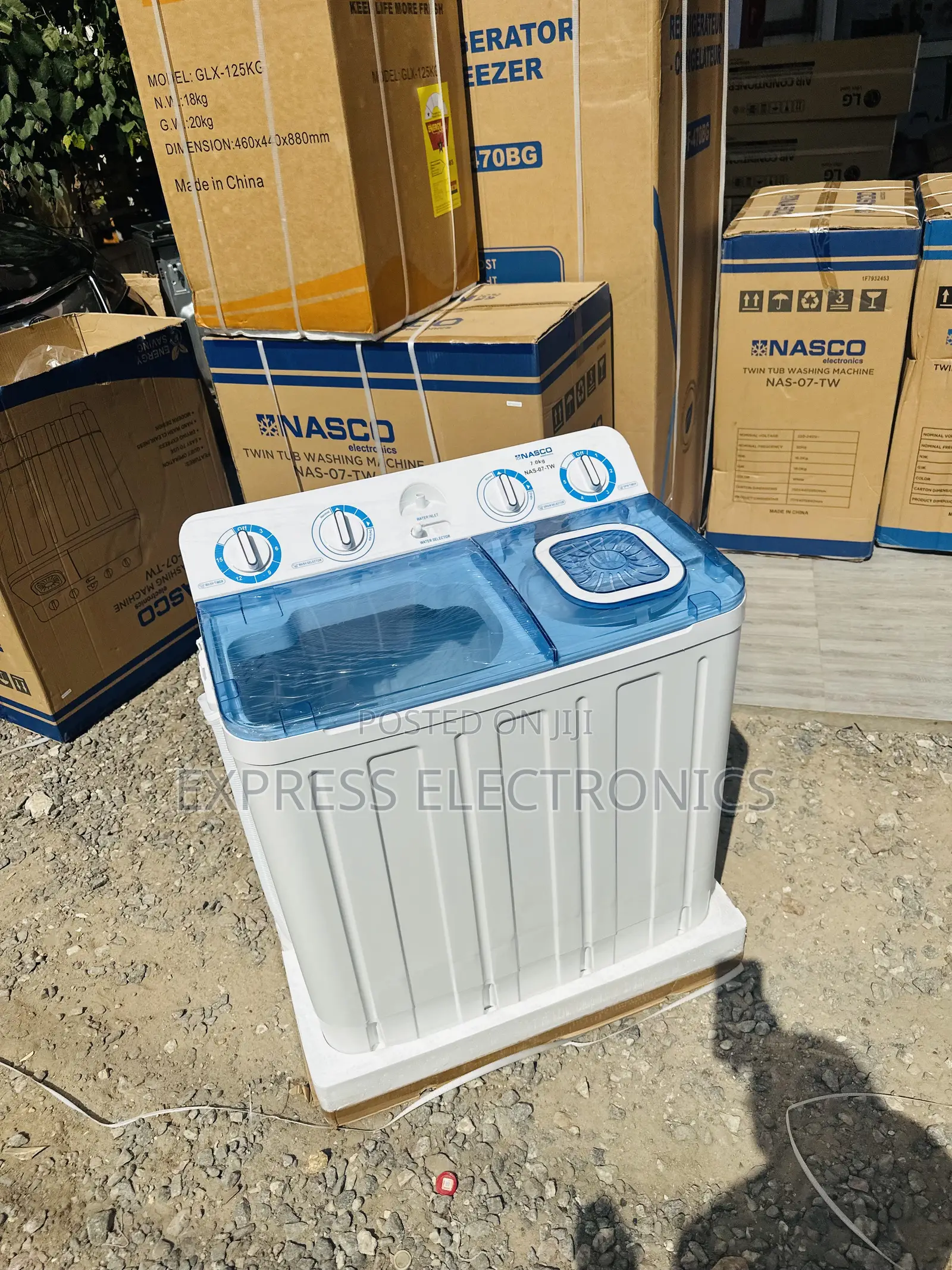 High Quality Washing Machine Semi Automatic Back 7kg