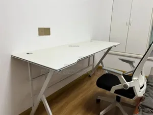 Gaming Desk/Computer Desk (White)