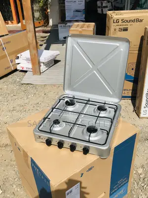 Buy Yucel Gray 4 Gas Burner Stove 