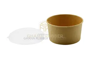 Kraft Round Bowl + Lids 750ml (600pcs)