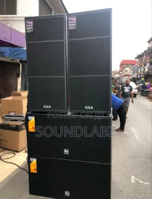 GLS Full Range and EV Double Sub Speakers