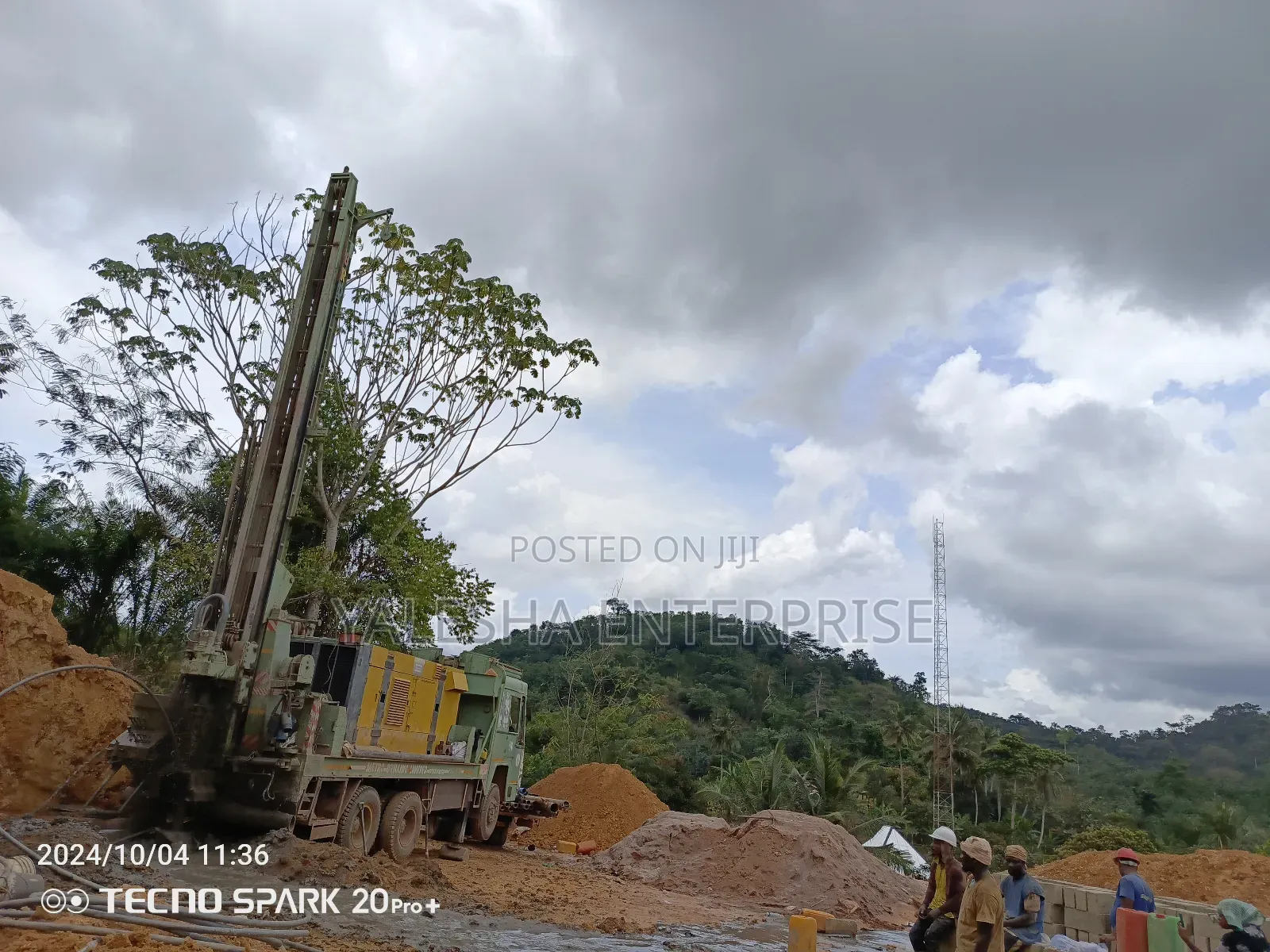 Borehole Drilling in Prestea , Bogoso , Enchi, Elubo