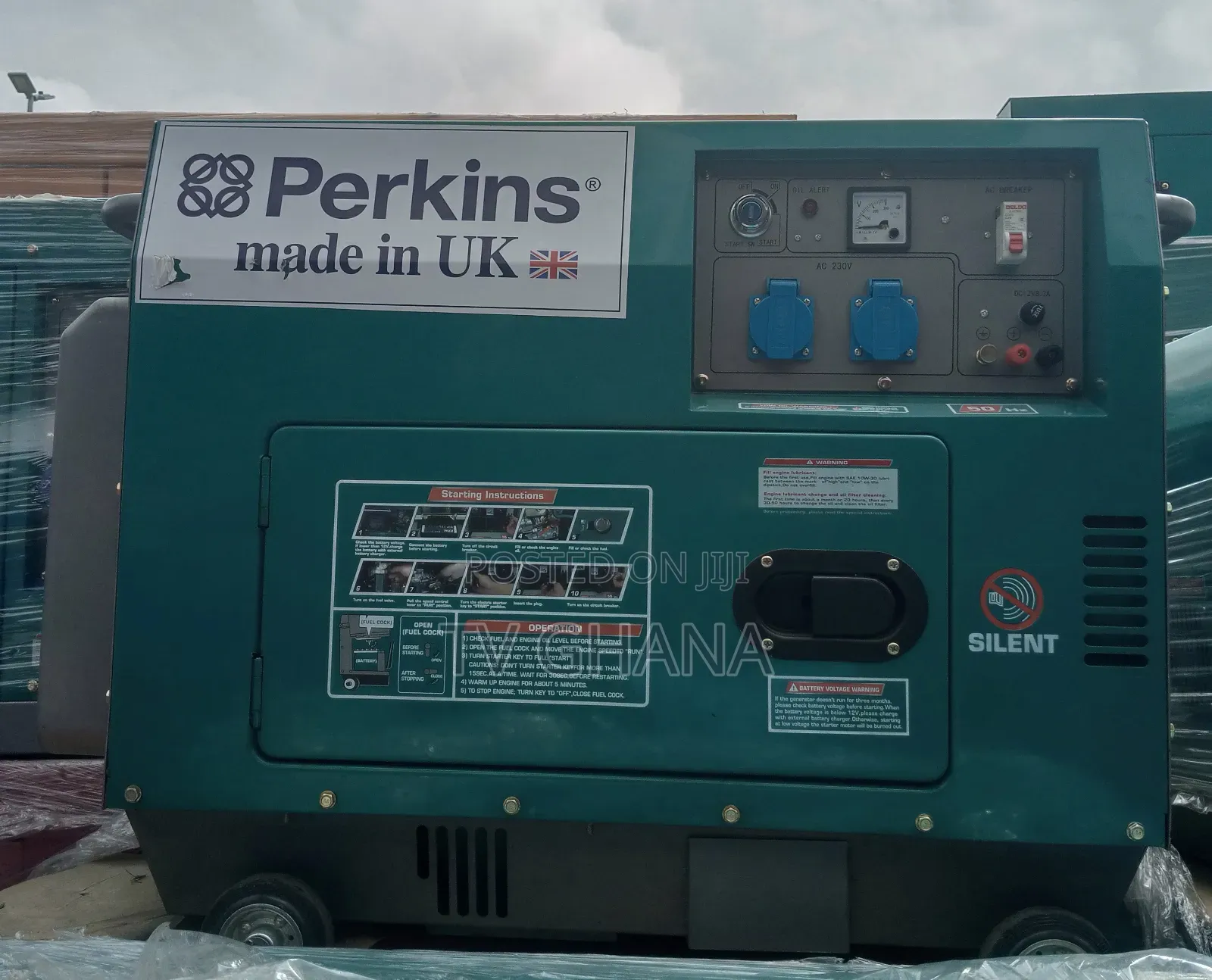 10kva 13000watt Generator Perkins Diesel Generator Standard