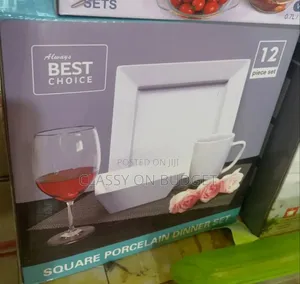 12pcs Dinnerset- Square