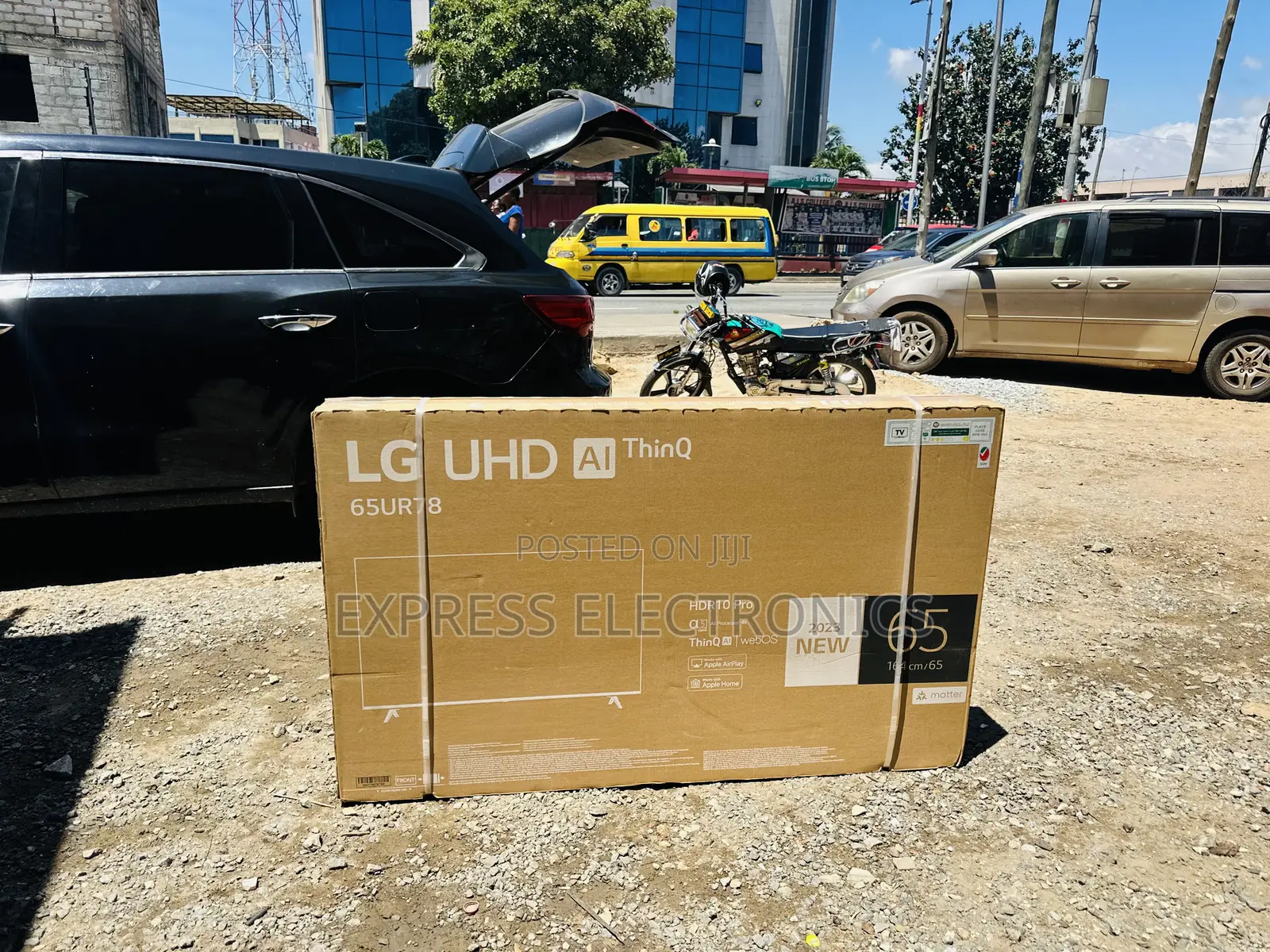 65”UR78 UHD Smart Glossy Slim Television 