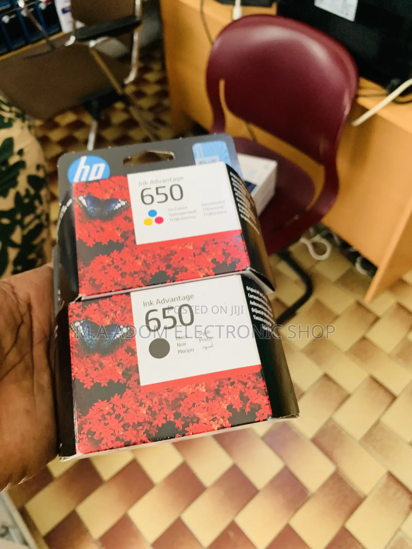 Hp 650 Ink Color