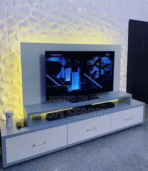 Original Tv Stand With Led Board