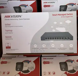 Hikvision 8port Poe Switch With 2uplinks DS-3E1510P-EI/M