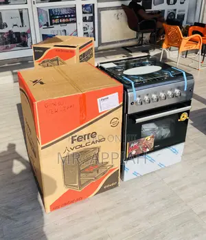 Unique in Box Ferre 60x60 Gas Oven 4 Burner 