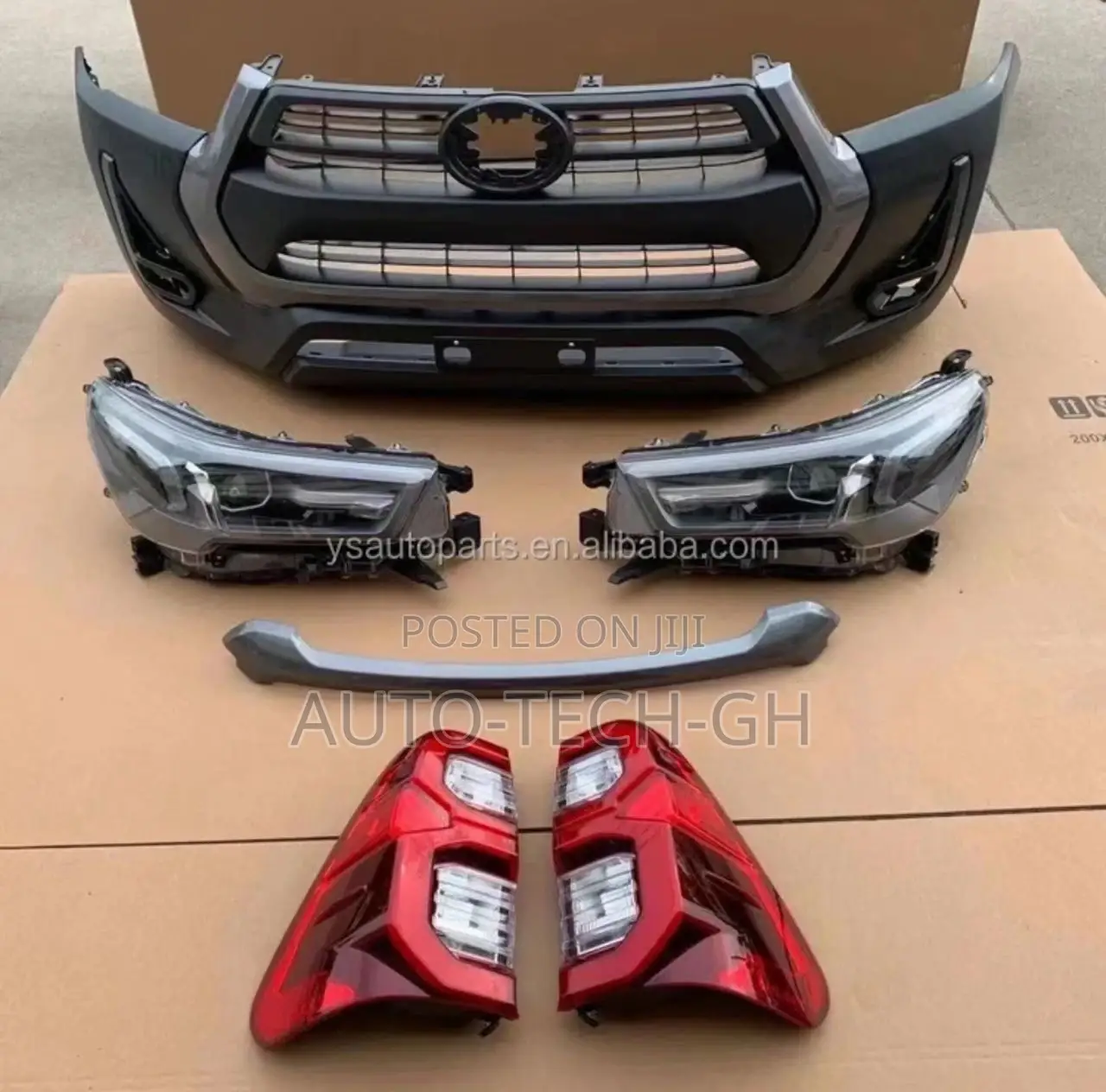 Toyota Hilux Complete Bumper 2016 to 2022