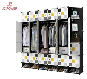 30 Cubes Plastic Wardrobe