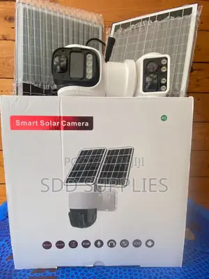 720 Degrees Double Solar Panel 4g Sim Card Solar Security Cover