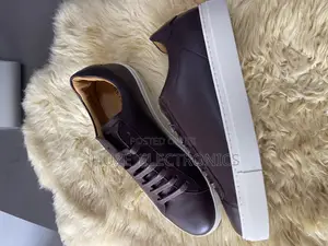 REISS Leather Trainer (Size 43)