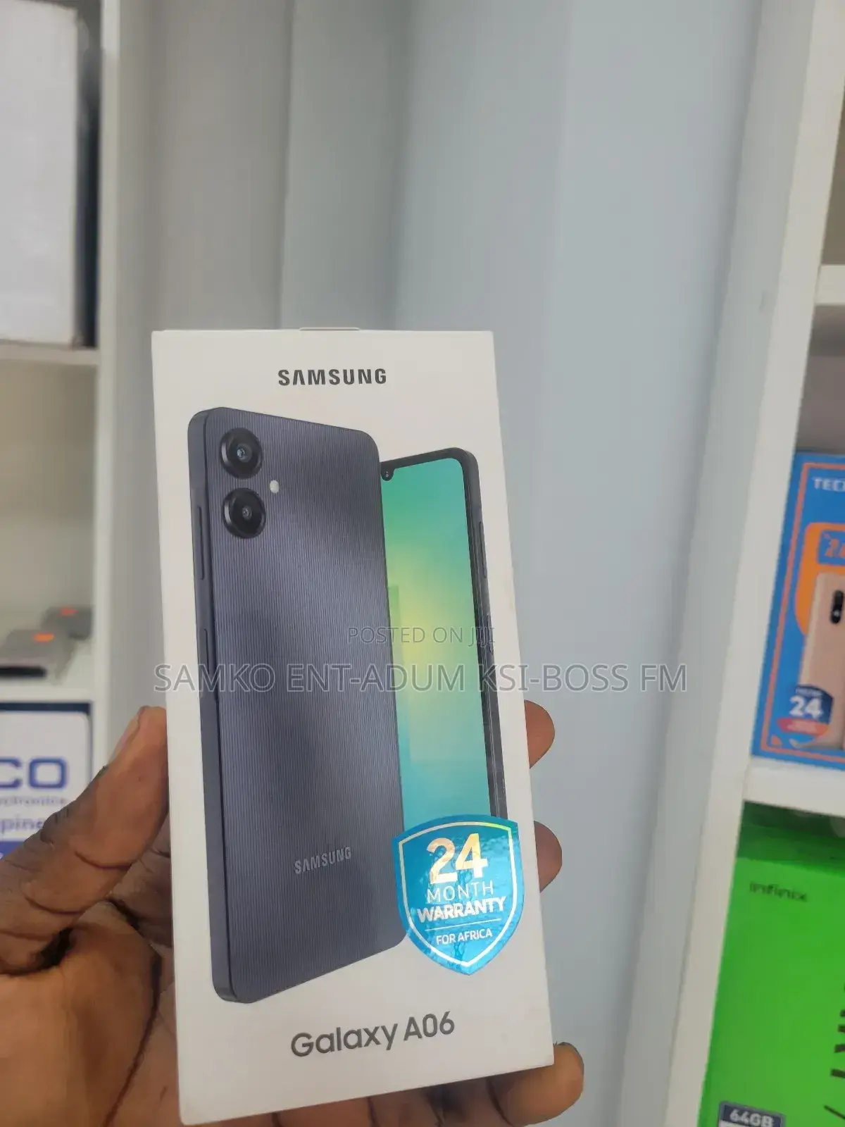 New Samsung Galaxy A06 64 GB Black