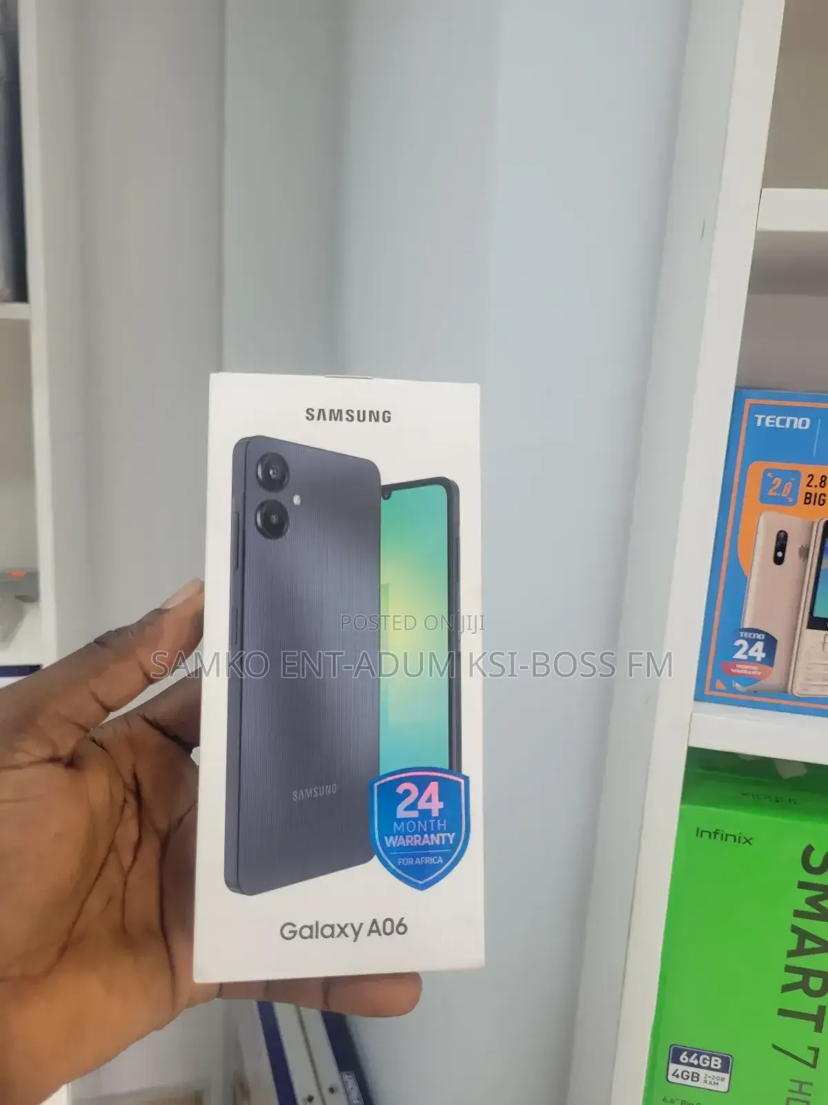 New Samsung Galaxy A06 64 GB Black