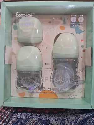 Baby Glass Feeding Bottles