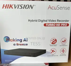 Hikvision 16ch DVR Acusense Ai /5mp 2hdd Slot