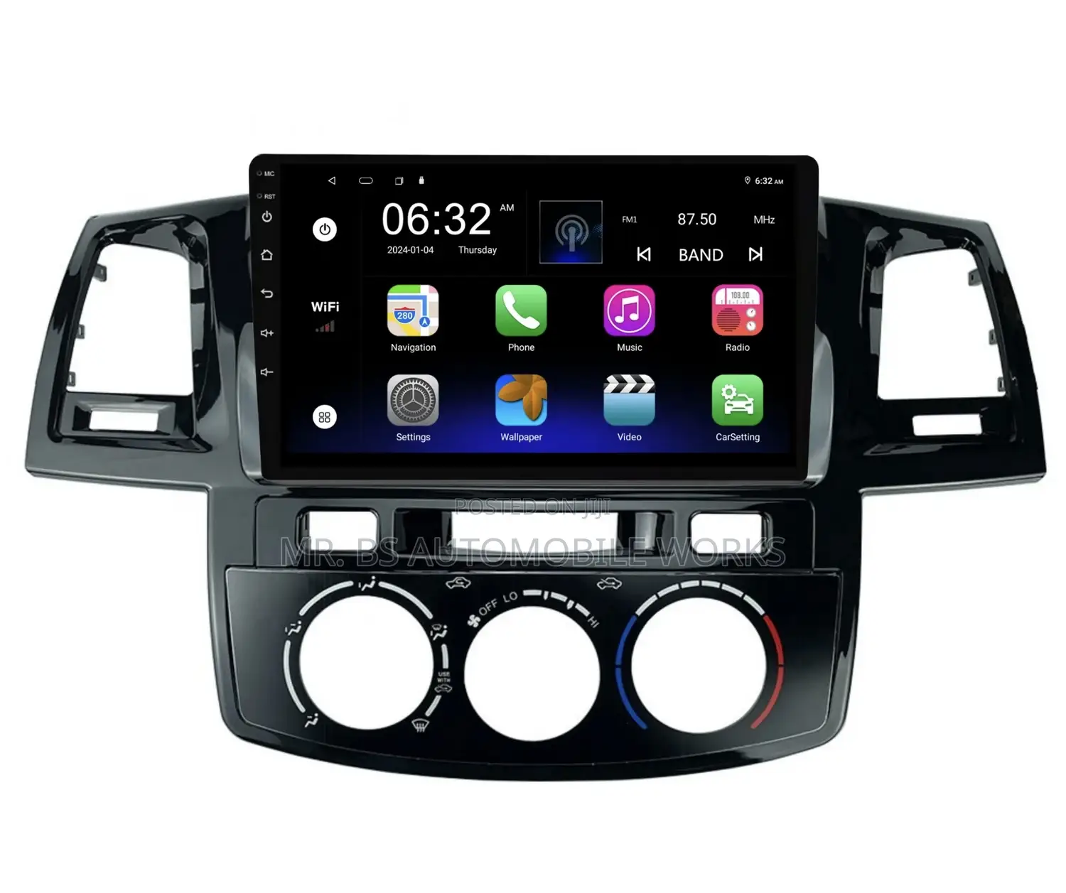 Toyota Hilux Android 2004 To 2014