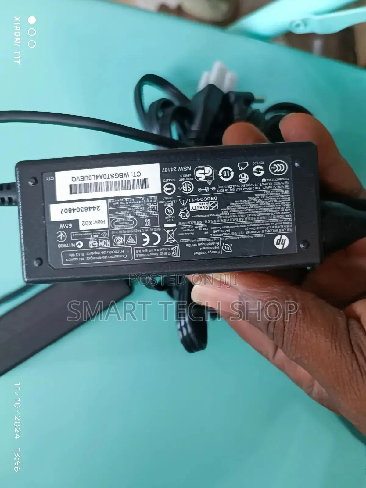 Original HP Blue Pin Laptop Charger