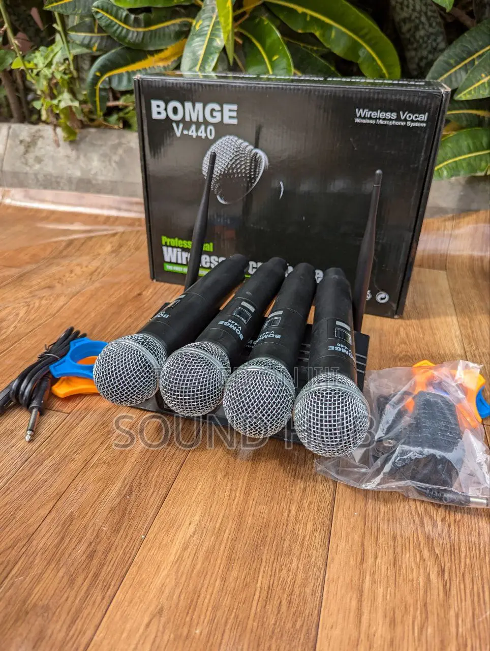 Bomge Wireless Microphone, Professional 4 Channels