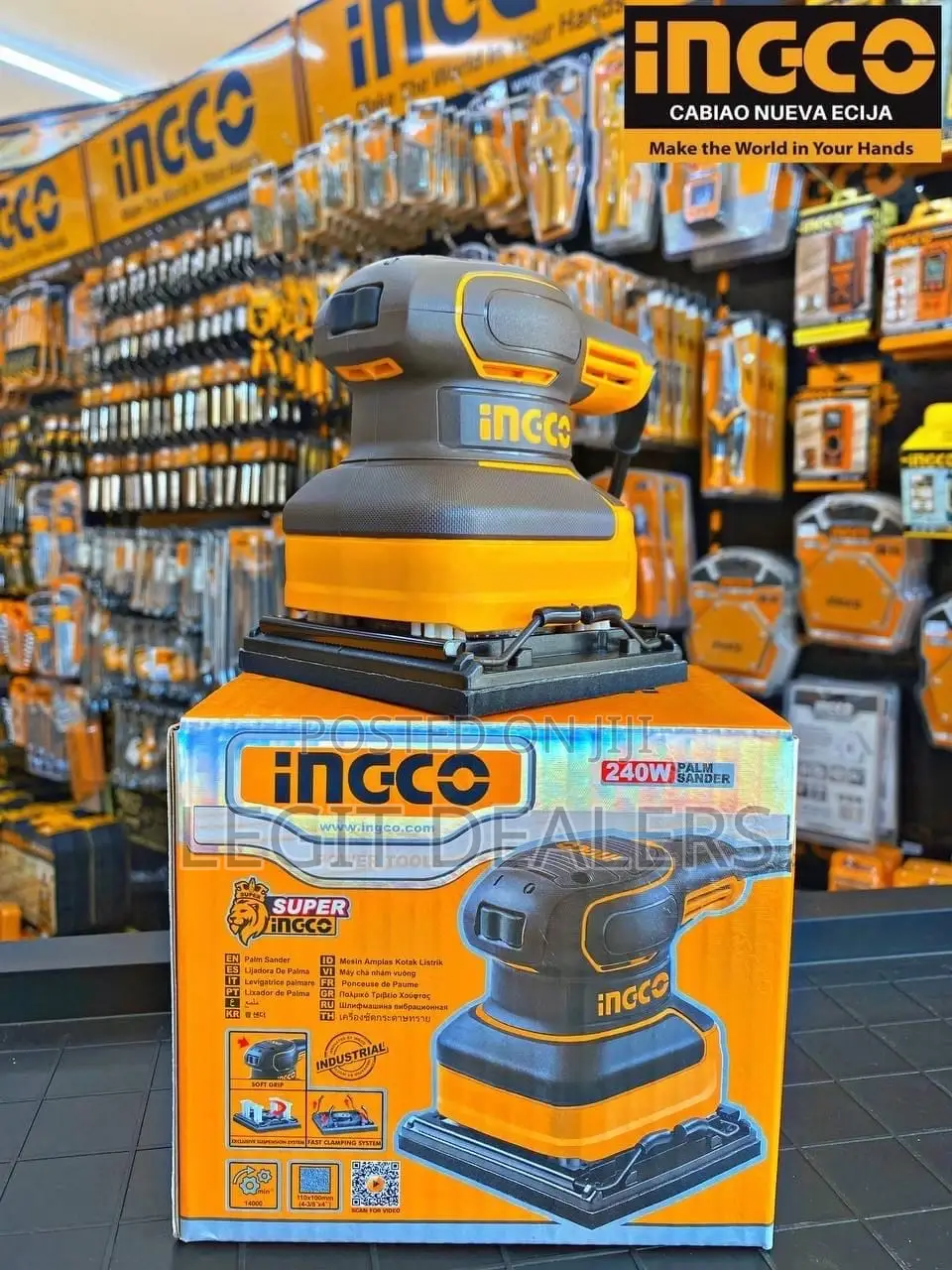 Ingco Palm Sander 240watts