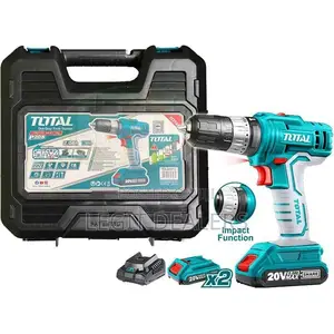 Total Cordless Impact Drill 2 Batteries