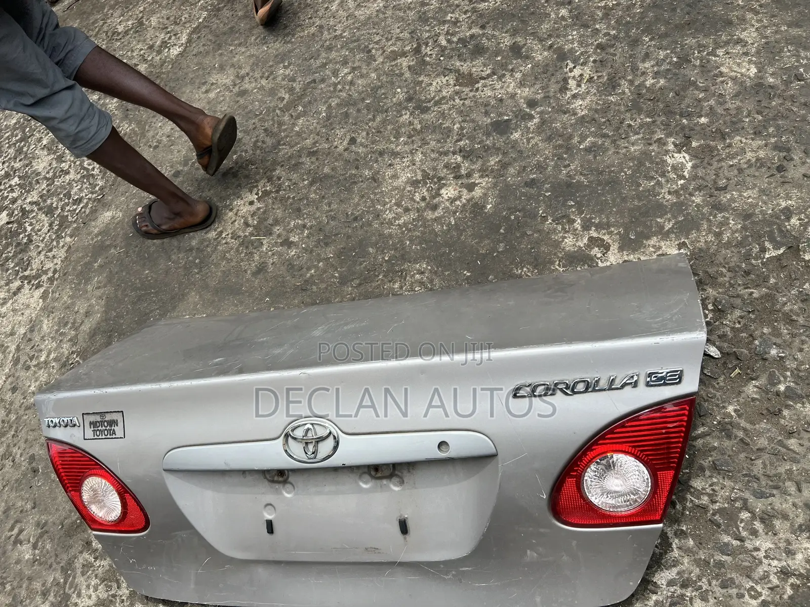 Toyota Corolla 2007 Boot