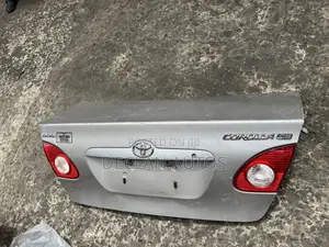 Toyota Corolla 2007 Boot
